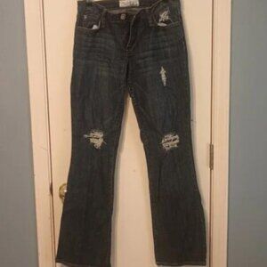 Vintage Baby Phat Distressed Bootcut Jeans
